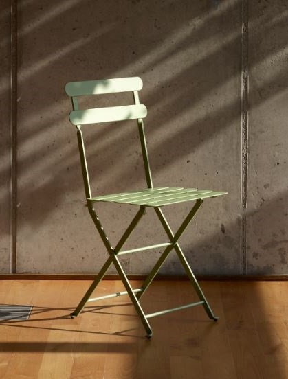 Skládací kovová zahradní židle Adico