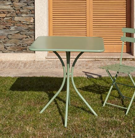 Stůl 591 Adico – celokovový zahradní stůl 70 × 70 cm