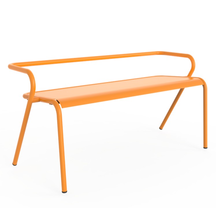 Lavice 5008 C Adico, oranžová varianta